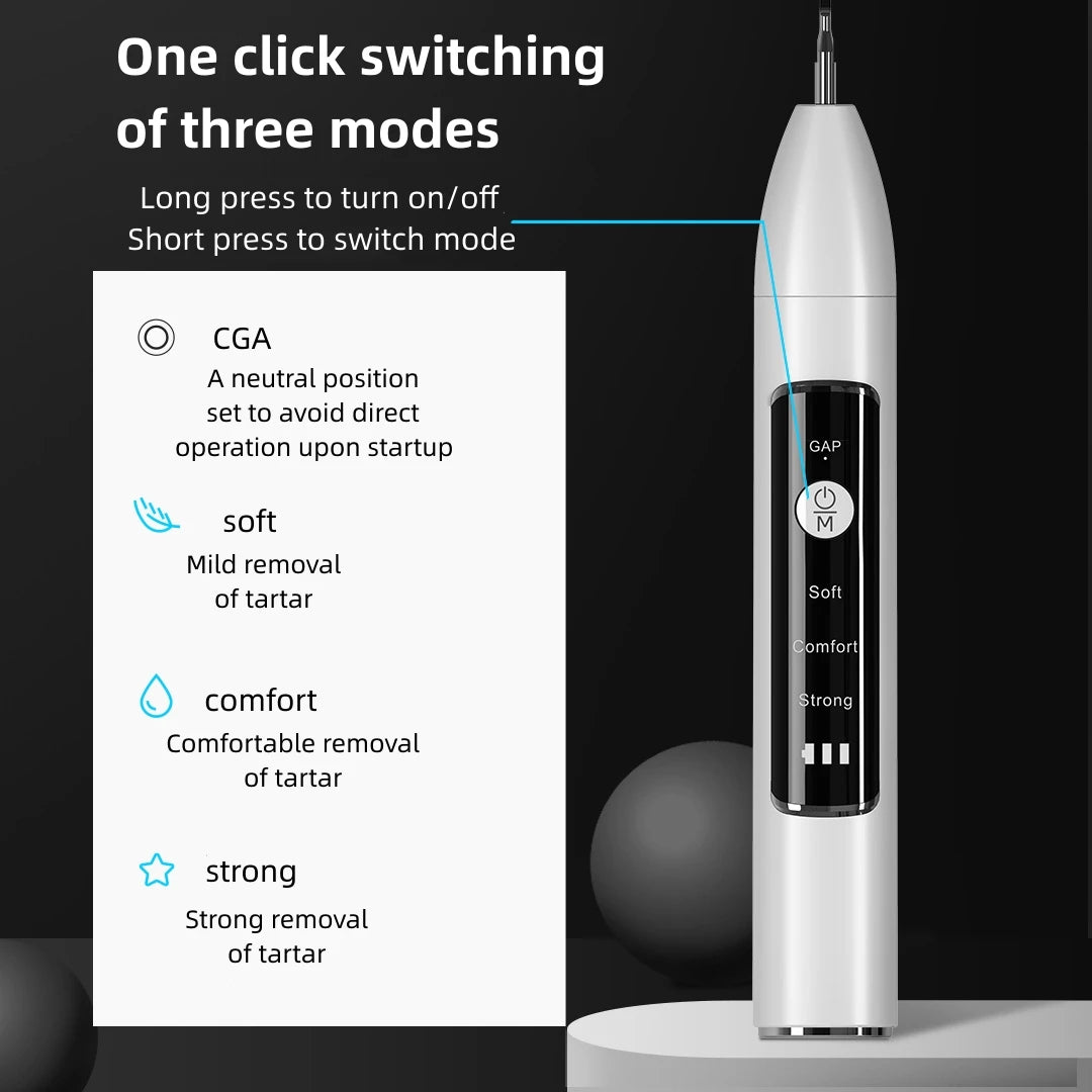 Xiaomi Visual Ultrasonic Dental Calculus Remover Teeth Plaque Scaler Stain Clean Electric Tooth Stone Removal Tartar Eliminator