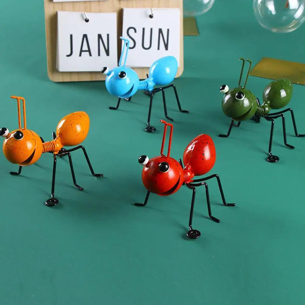 Cute Ant Statue Garden Decor Figure Stand Ant for Outdoor Yard Lawn Decoration Ant Sculpture Home Desktop Decor