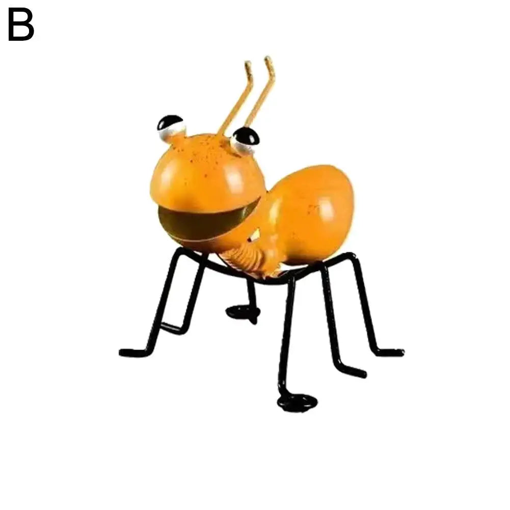Cute Ant Statue Garden Decor Figure Stand Ant for Outdoor Yard Lawn Decoration Ant Sculpture Home Desktop Decor