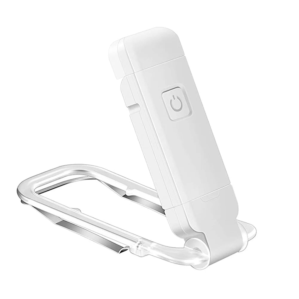 New USB Rechargeable Folding Portable Reading Book Lights Eye Protection 3 Light Colors Adjustable Brightness Night Lamp