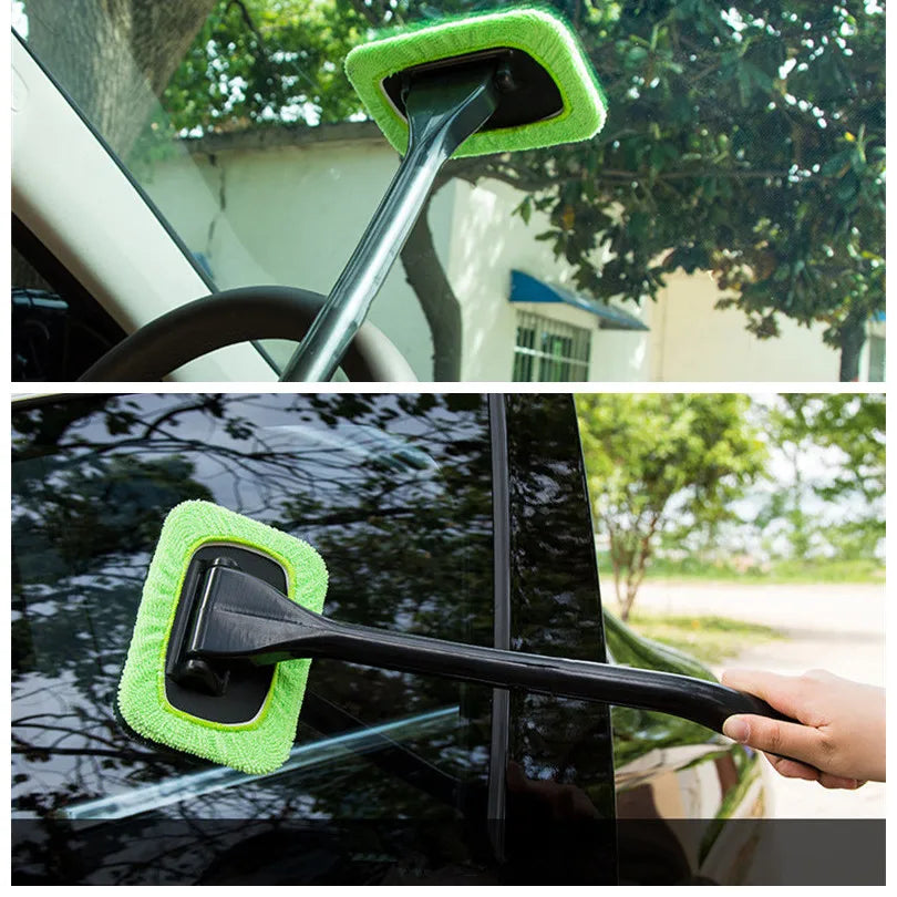 Car Window Cleaning Brush Accessories Sticker For Honda Civic Accord Fit Crv Hrv Jazz City CR-Z Element Insight MDX S2000