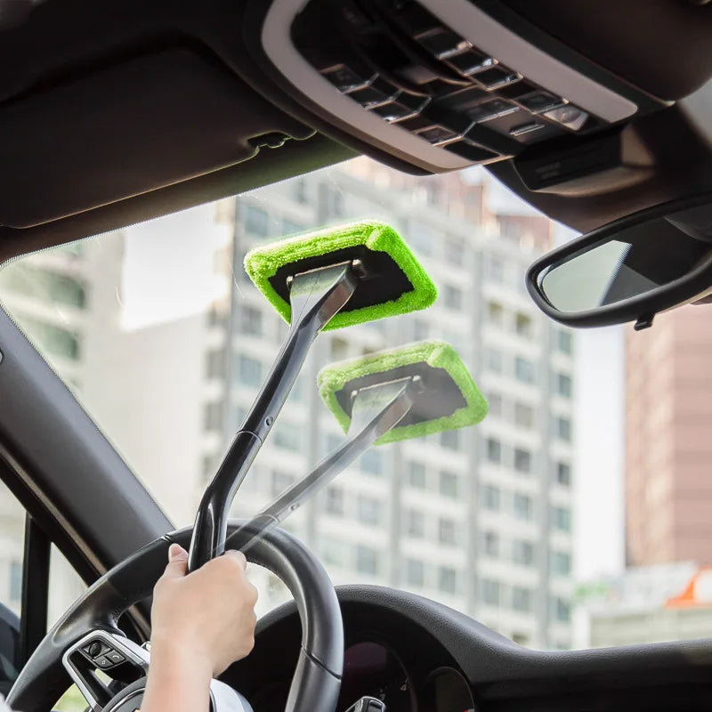 Car Window Cleaning Brush Accessories Sticker For Honda Civic Accord Fit Crv Hrv Jazz City CR-Z Element Insight MDX S2000