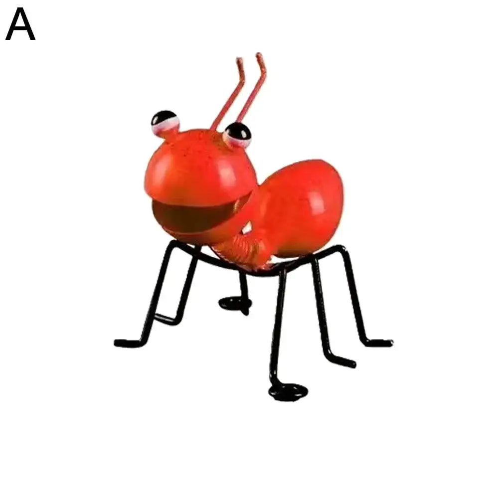 Cute Ant Statue Garden Decor Figure Stand Ant for Outdoor Yard Lawn Decoration Ant Sculpture Home Desktop Decor