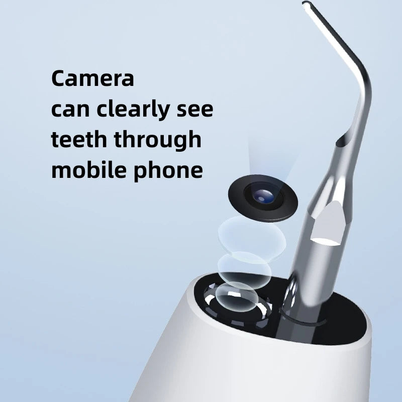 Xiaomi Visual Ultrasonic Dental Calculus Remover Teeth Plaque Scaler Stain Clean Electric Tooth Stone Removal Tartar Eliminator